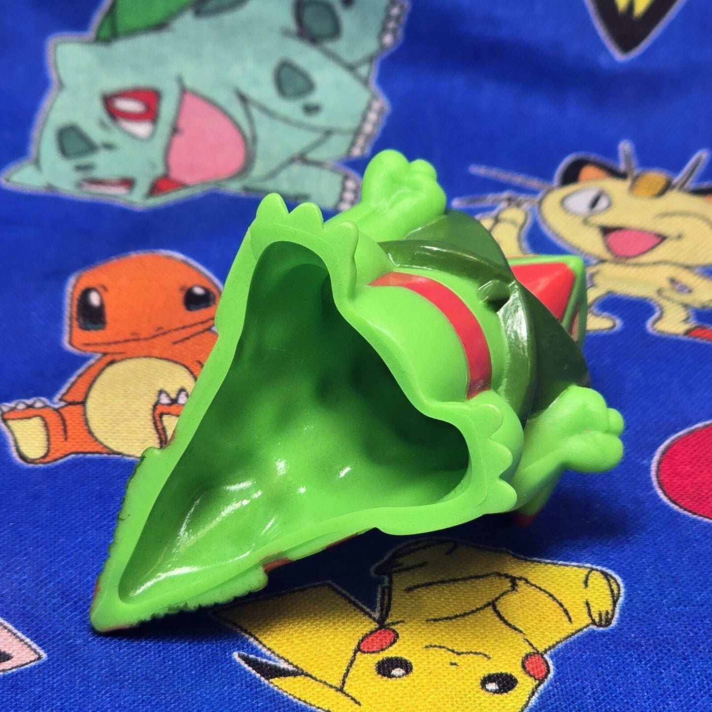 Pokemon Mega Sceptile Figure Finger Puppet 2014 Nintendo Bandai Japan USA Seller