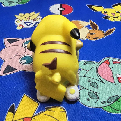 Pokemon Pikachu & Yamper Figure Finger Puppet Nintendo Bandai Japan USA Seller