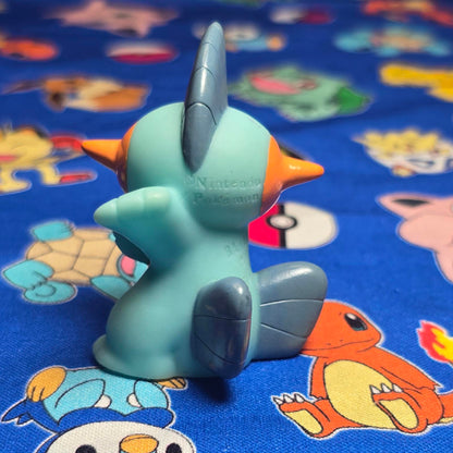 Pokemon Marshtomp Figure Finger Puppet 2005 Nintendo Bandai PVC Vintage Japan US