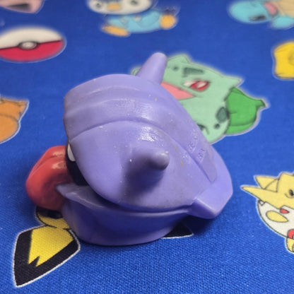 Pokemon Shellder Red Figure Finger Puppet 1996 Nintendo Bandai Vintage Japan USA