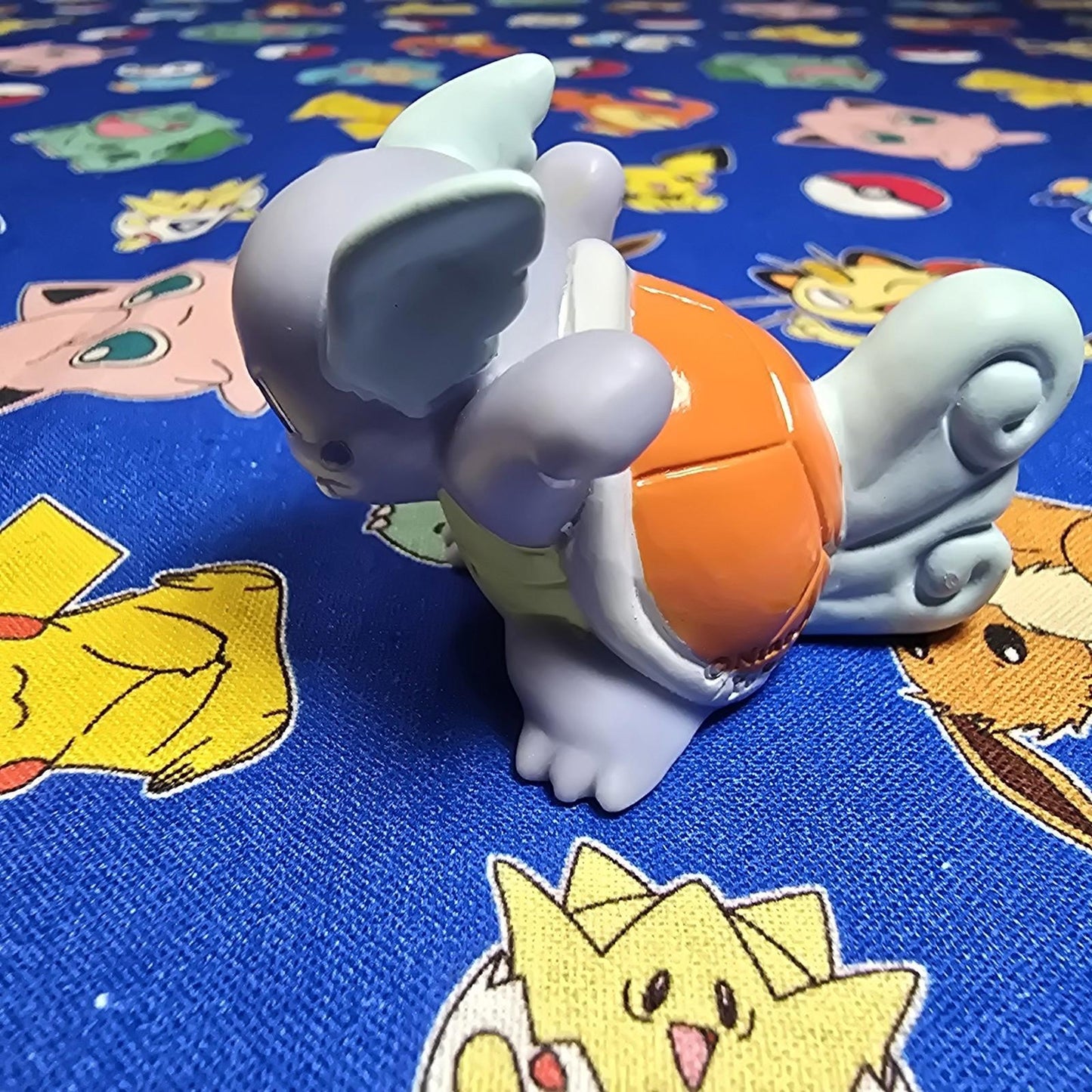 Pokemon Wartortle Figure Finger Puppet 2005 Nintendo Bandai Vintage Japan USA