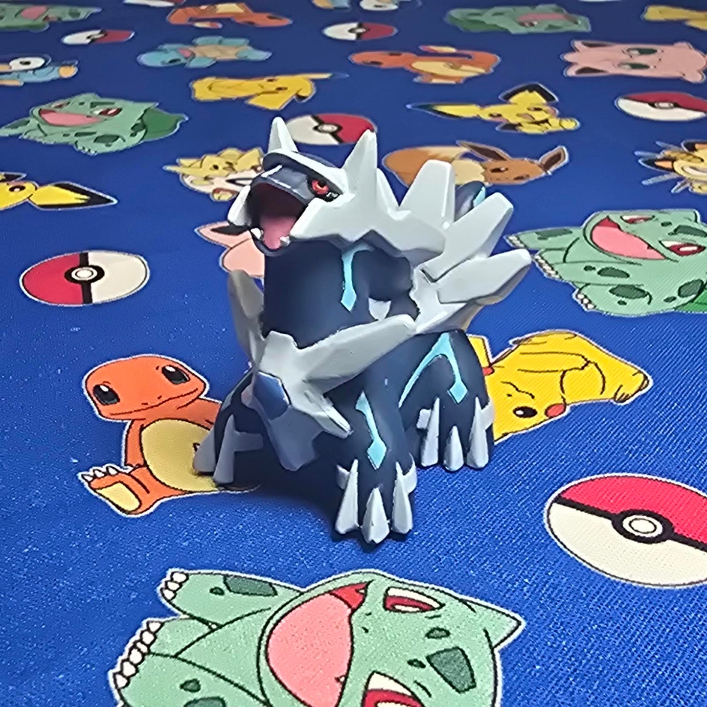 Pokemon Dialga Figure Finger Puppet 2010 Nintendo Bandai PVC Japan USA Seller