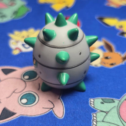 Pokemon Ferroseed Figure Finger Puppet 2012 Nintendo Bandai PVC Japan USA Seller
