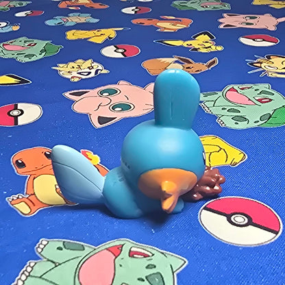 Pokemon Mudkip Figure Finger Puppet 2009 Nintendo Bandai PVC Japan USA Seller