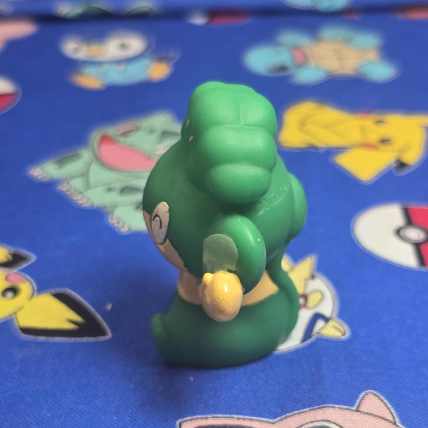 Pokemon Pansage Figure Finger Puppet 2010 Nintendo Bandai PVC Japan USA Seller