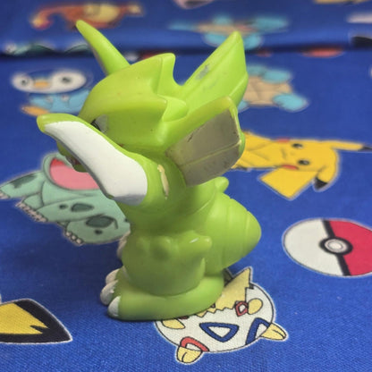 Pokemon Scyther Figure Finger Puppet 1998 Nintendo Bandai PVC Vintage Japan USA