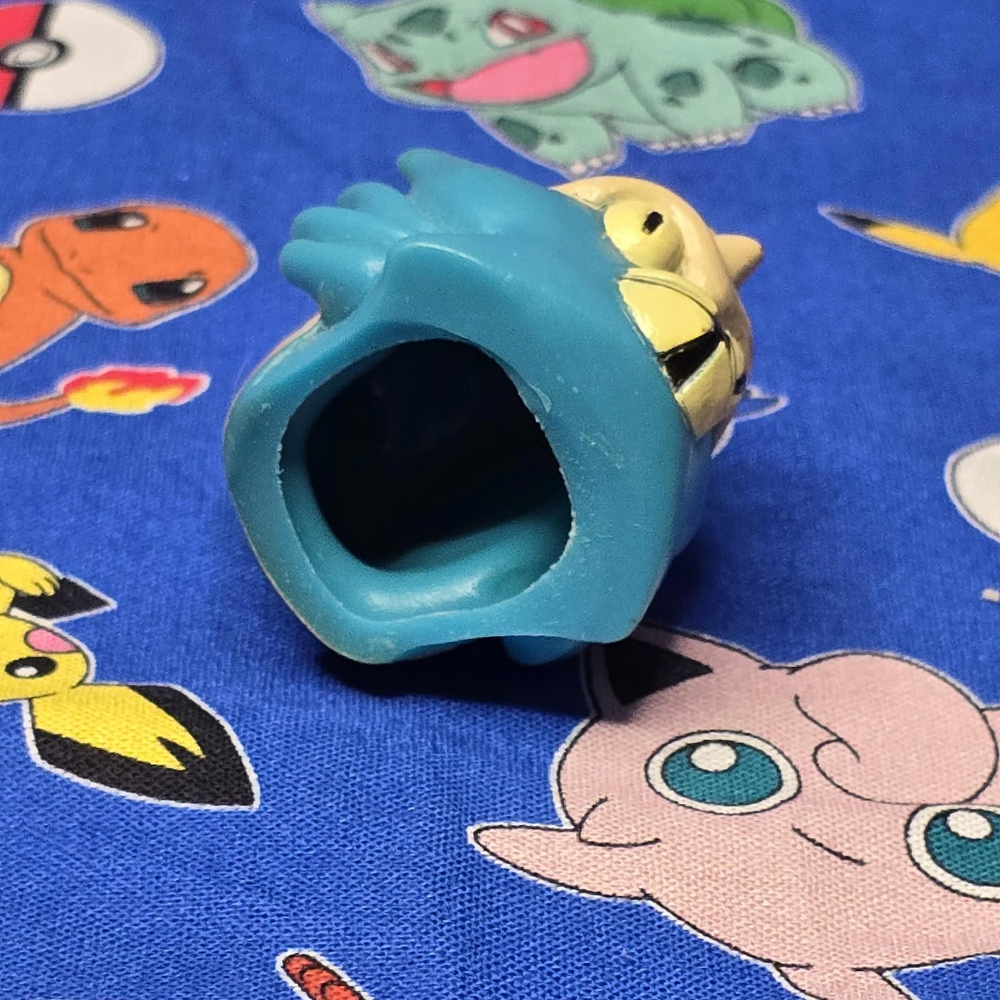 Pokemon Omastar Figure Finger Puppet 1998 Nintendo Bandai PVC Vintage Japan USA