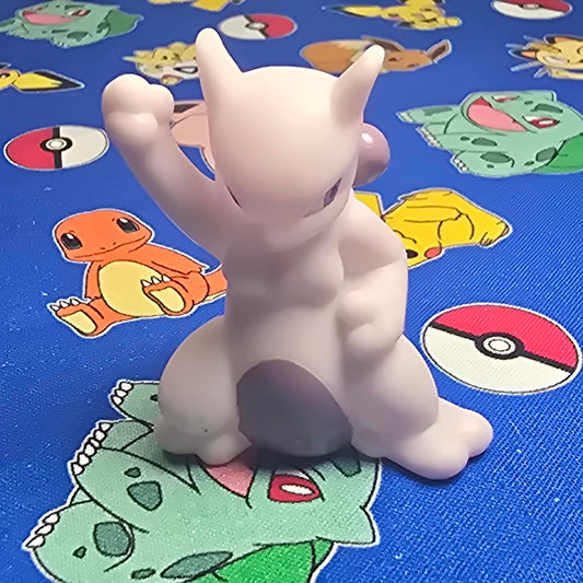 Pokemon Mewtwo Figure Finger Puppet 2006 Nintendo Bandai Japan PVC US