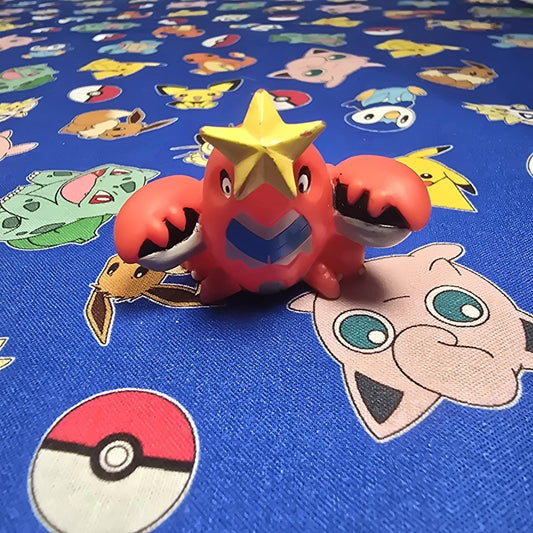 Pokemon Crawdaunt Figure Finger Puppet 2003 Nintendo Bandai PVC Vintage Japan US