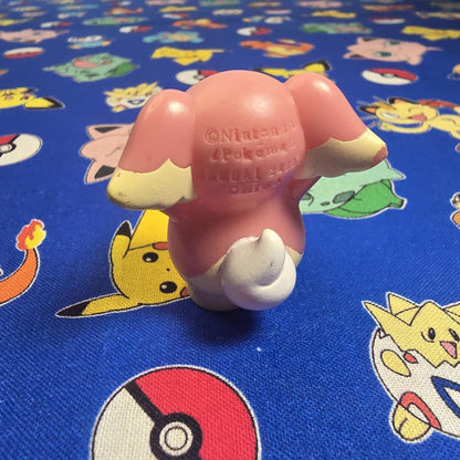 Pokemon Audino Figure Finger Puppet 2011 Nintendo Bandai PVC Toy Japan US Seller