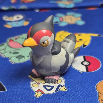 Pokemon Tranquill Figure Finger Puppet 2010 Nintendo Bandai PVC Japan USA Seller
