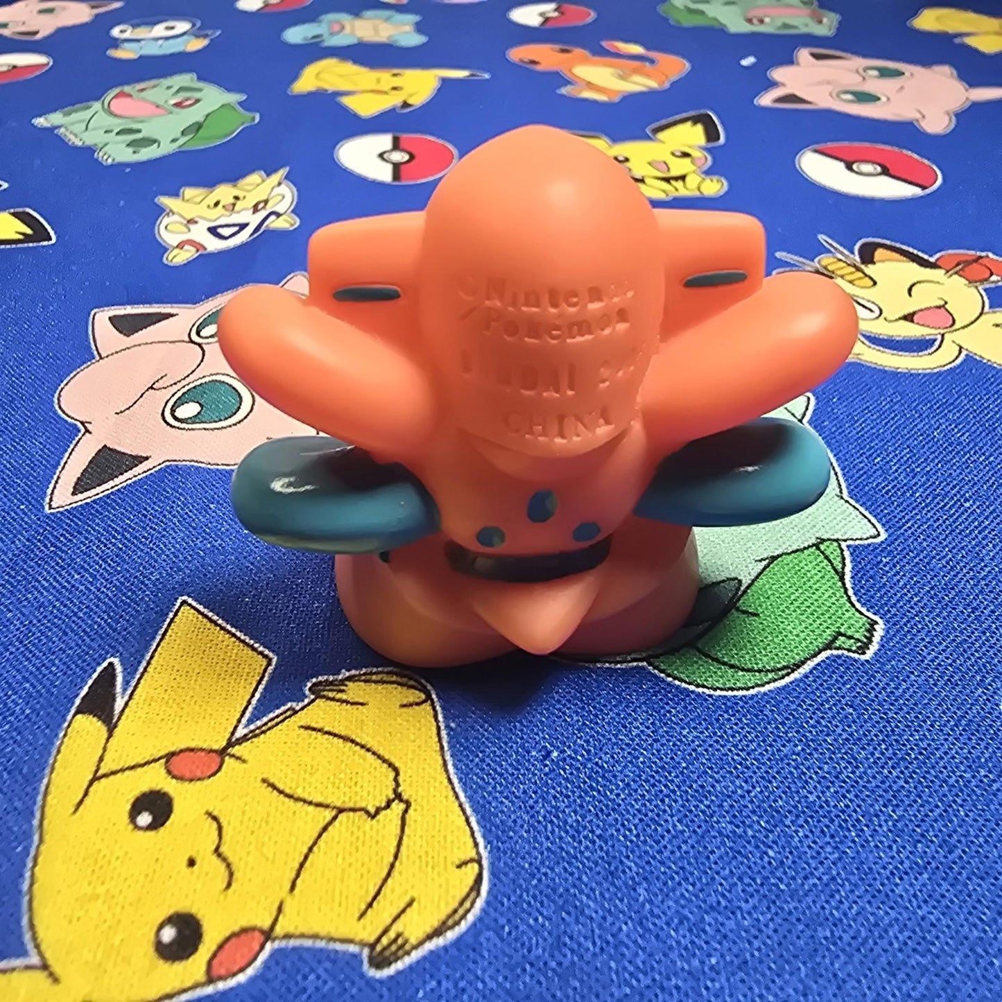 Pokemon Mega Deoxys Figure Finger Puppet 2005 Nintendo Bandai Vintage Japan USA