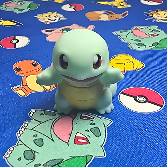 Pokemon Squirtle Figure Finger Puppet 2004 Nintendo Bandai Vintage Japan USA