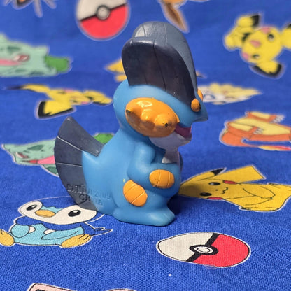Pokemon Swampert Figure Finger Puppet 2009 Nintendo Bandai PVC Japan USA Seller