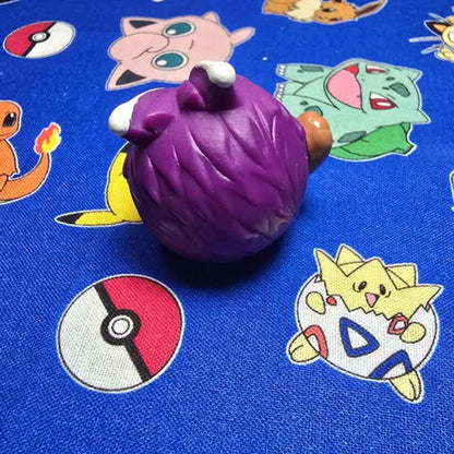 Pokemon Venonat Figure Finger Puppet 1998 Bandai Nintendo PVC Vintage Japan USA