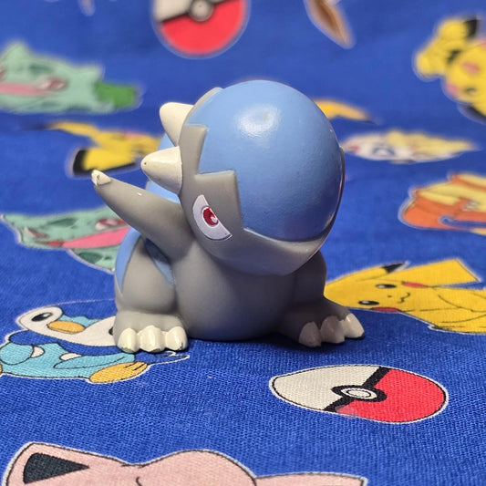 Pokemon Cranidos Figure Finger Puppet 2008 Nintendo Bandai PVC Japan USA Seller