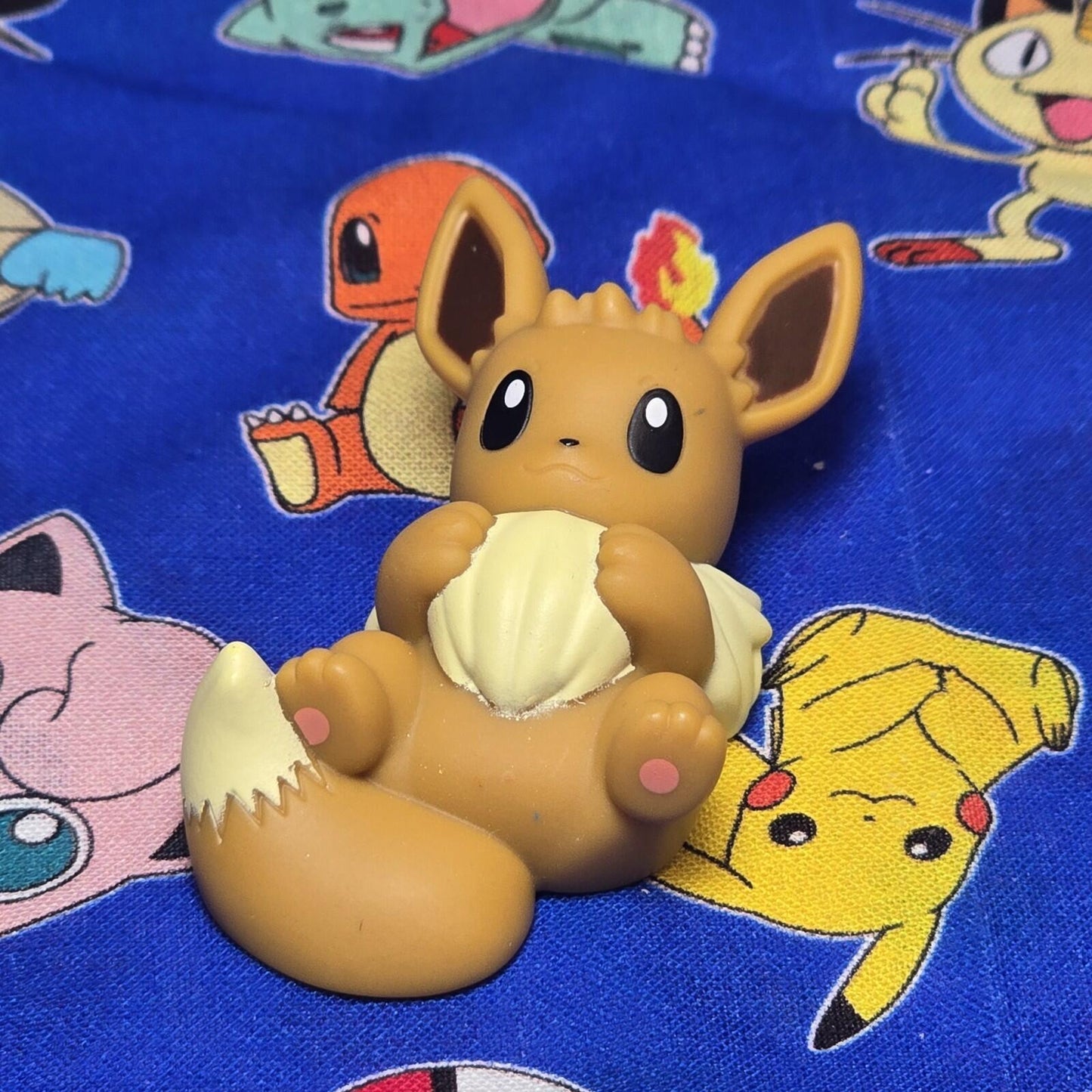 Pokemon Eevee Figure Finger Puppet 2024 Nintendo Bandai PVC Japan USA Seller