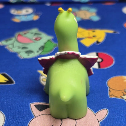 Pokemon Meganium Figure Finger Puppet 2001 Nintendo Bandai PVC Vintage Japan US