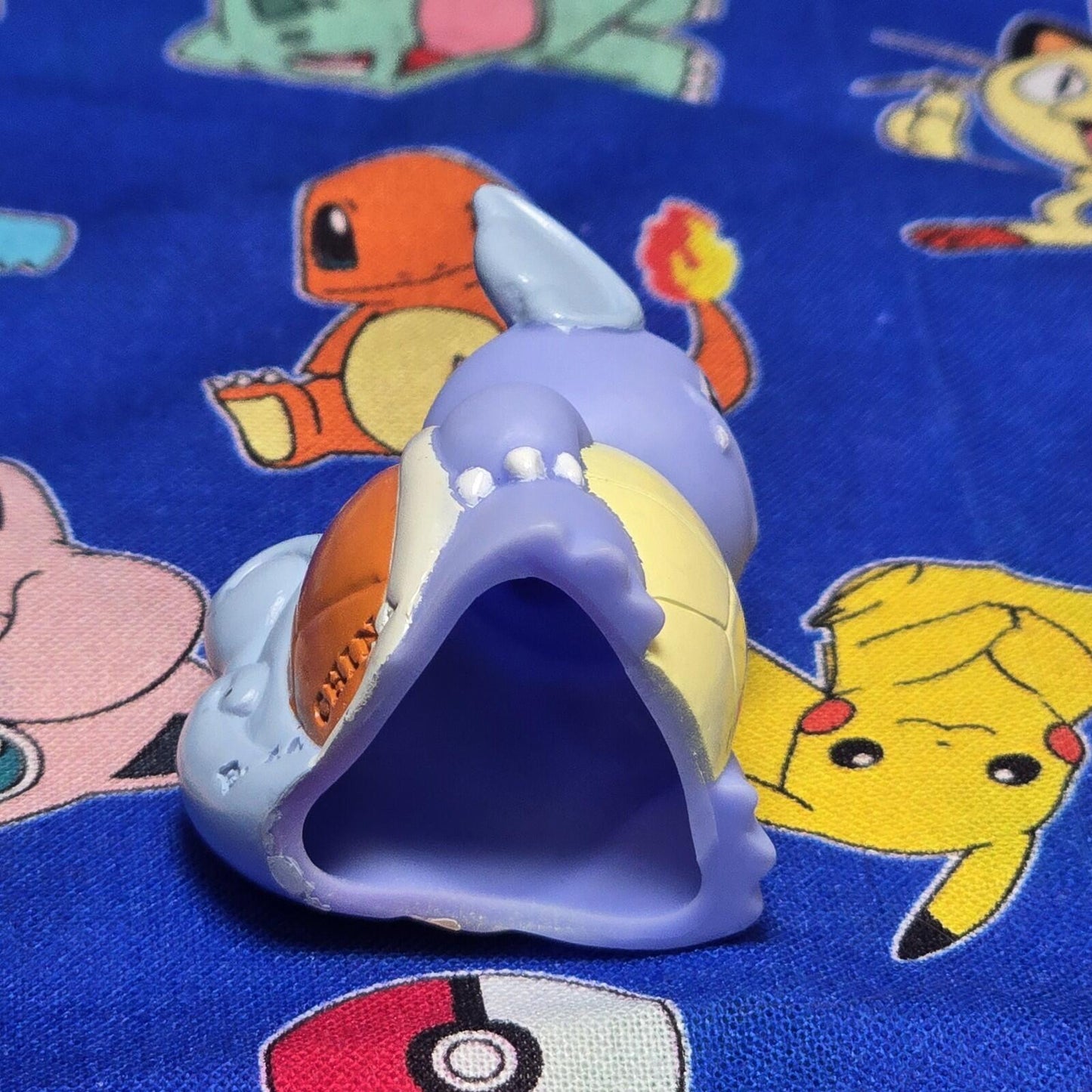 Pokemon Wartortle Figure Finger Puppet 2014 Nintendo Bandai Vintage Japan USA