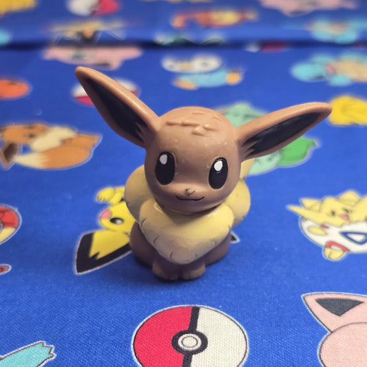 Pokemon Eevee Figure Finger Puppet 1996 Nintendo Bandai Vintage Japan USA Seller