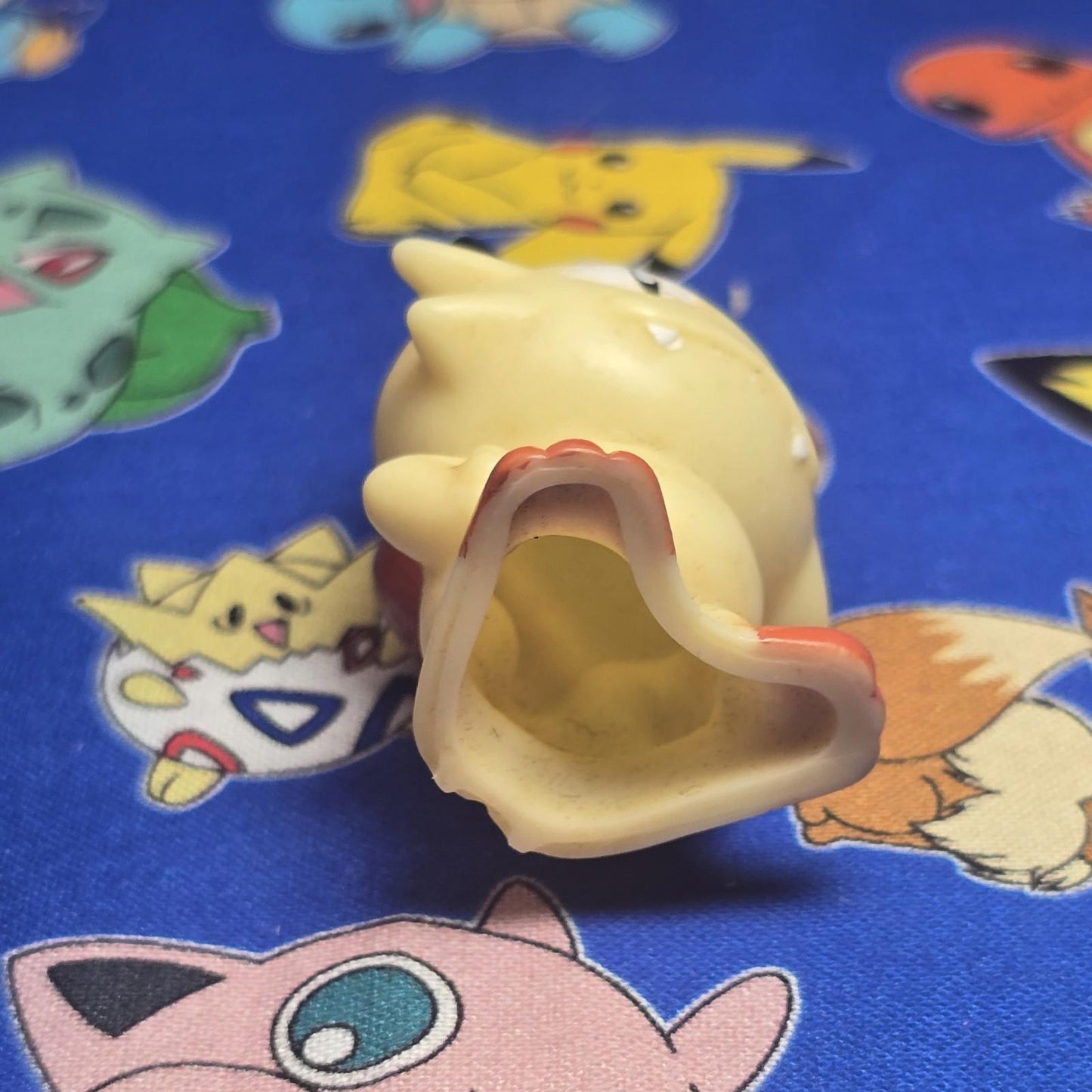 Pokemon Meowth Figure Finger Puppet 2012 Nintendo Bandai PVC Vintage Japan US