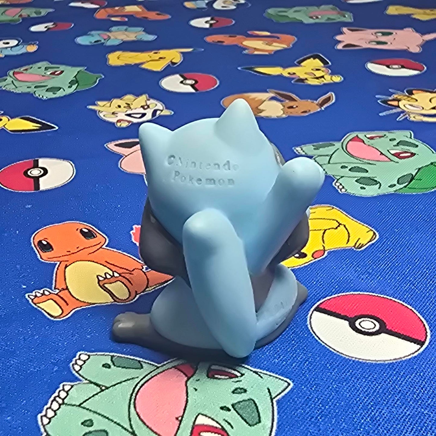 Pokemon Riolu Figure Finger Puppet 2006 Nintendo Bandai PVC Toy Japan USA Seller