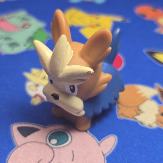 Pokemon Herdier Figure Finger Puppet 2011 Nintendo Bandai PVC Japan US Seller