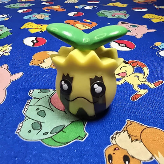 Pokemon Sunkern Figure Finger Puppet 2000 Nintendo Bandai PVC Vintage Japan USA
