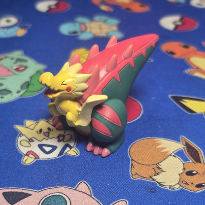 Pokemon Dracozolt Figure Finger Puppet 2021 Nintendo Bandai PVC Japan USA Seller