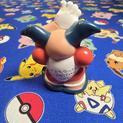 Pokemon Mr Mime Dark Figure Finger Puppet 1998 Nintendo Bandai Vintage Japan USA