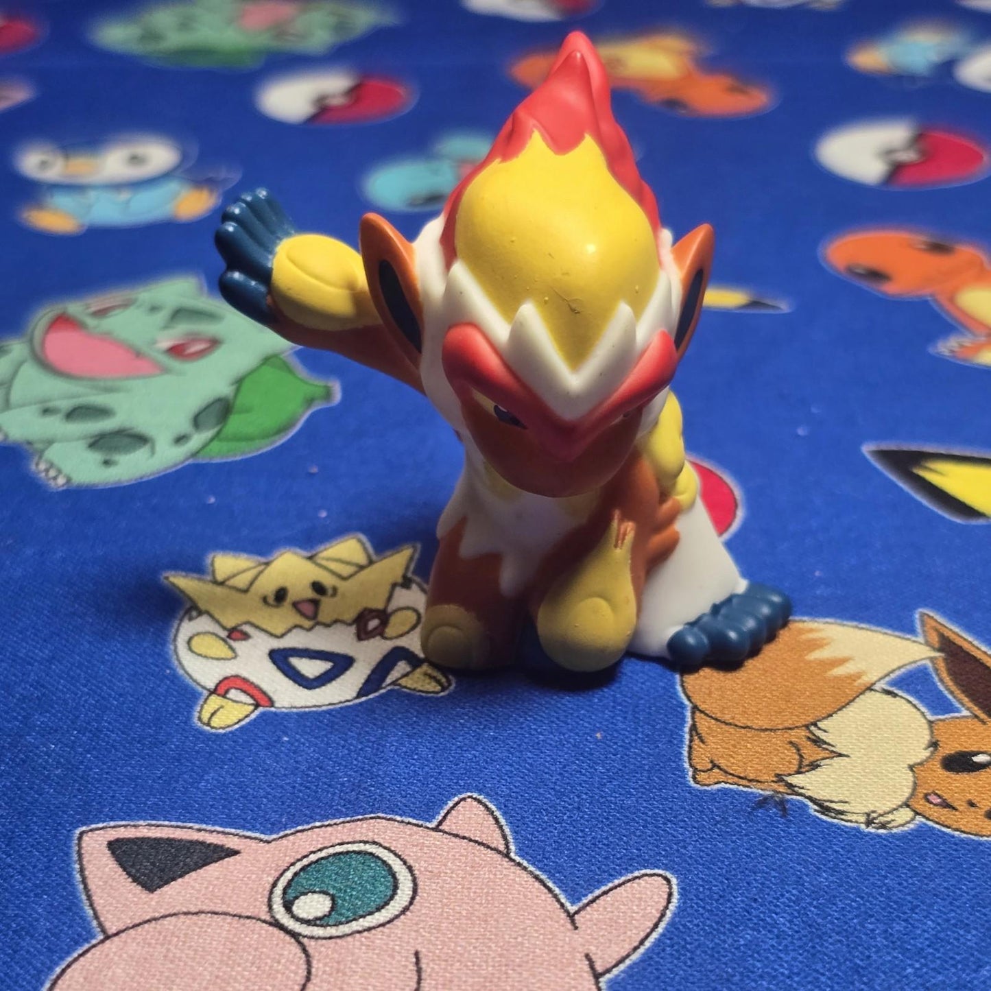 Pokemon Infernape Figure Finger Puppet 2022 Nintendo Bandai PVC Japan USA Toy