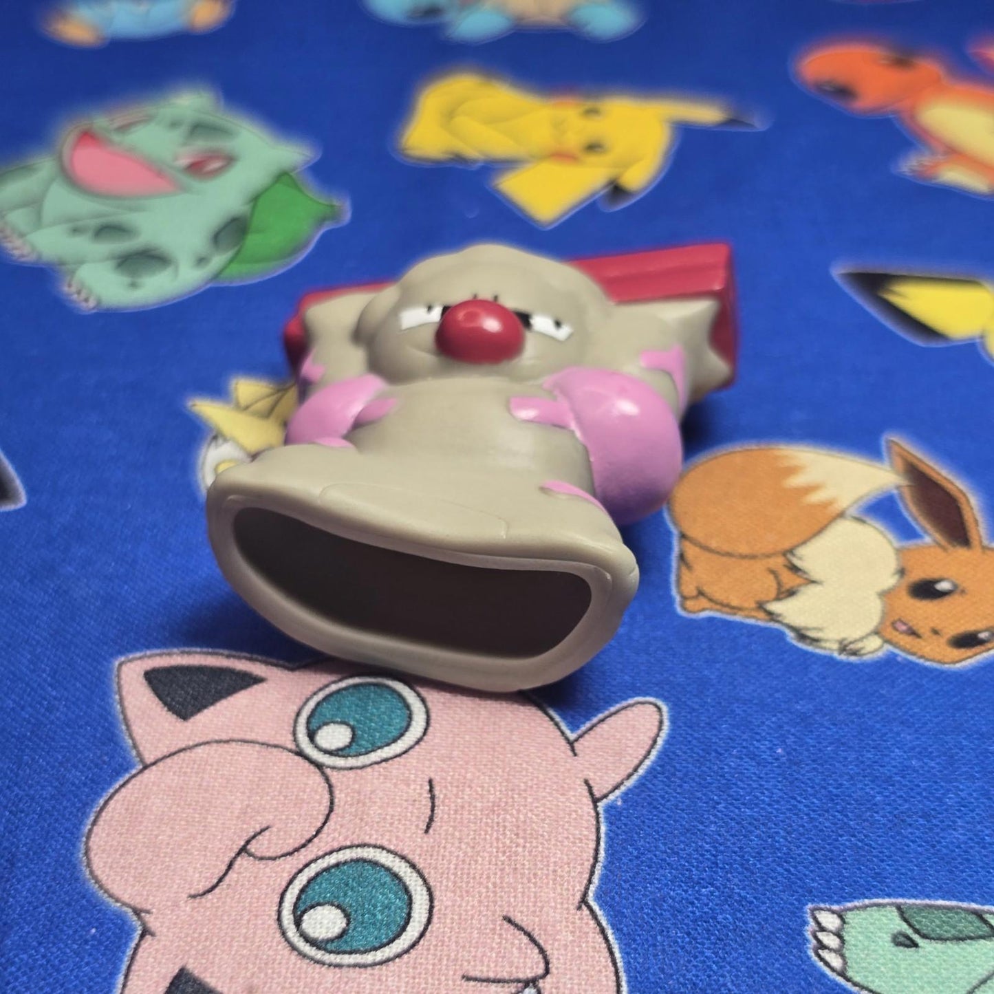 Pokemon Gurdurr Figure Finger Puppet 2011 Nintendo Bandai PVC Japan USA Seller