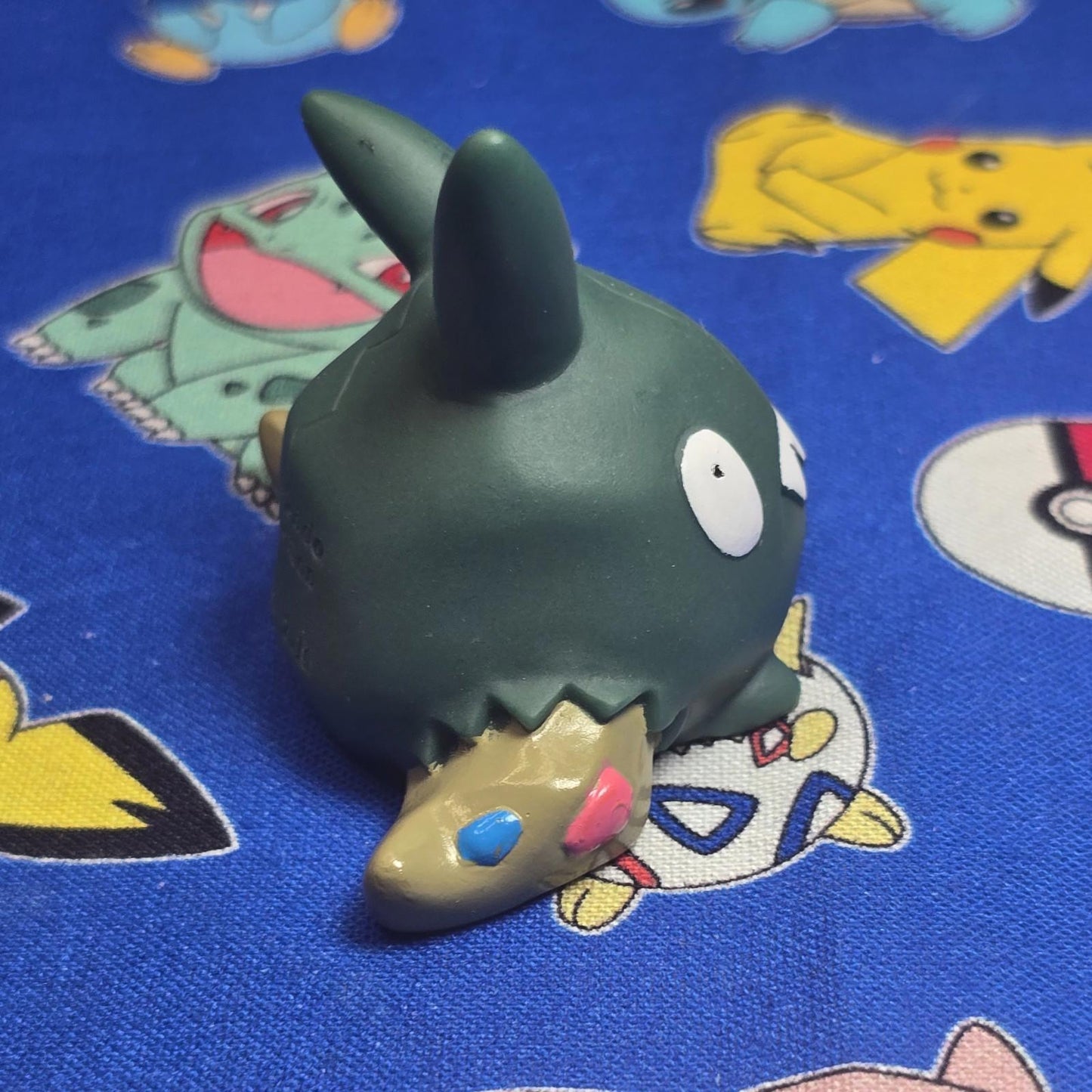 Pokemon Trubbish Figure Finger Puppet 2010 Nintendo Bandai PVC Japan USA Seller