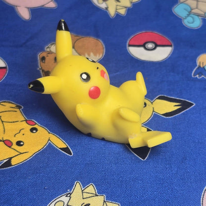 Pokemon Pikachu Figure Finger Puppet 2012 Nintendo Bandai PVC Japan USA Seller