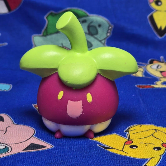 Pokemon Bounsweet Figure Finger Puppet 2017 Nintendo PVC Bandai Japan USA Seller