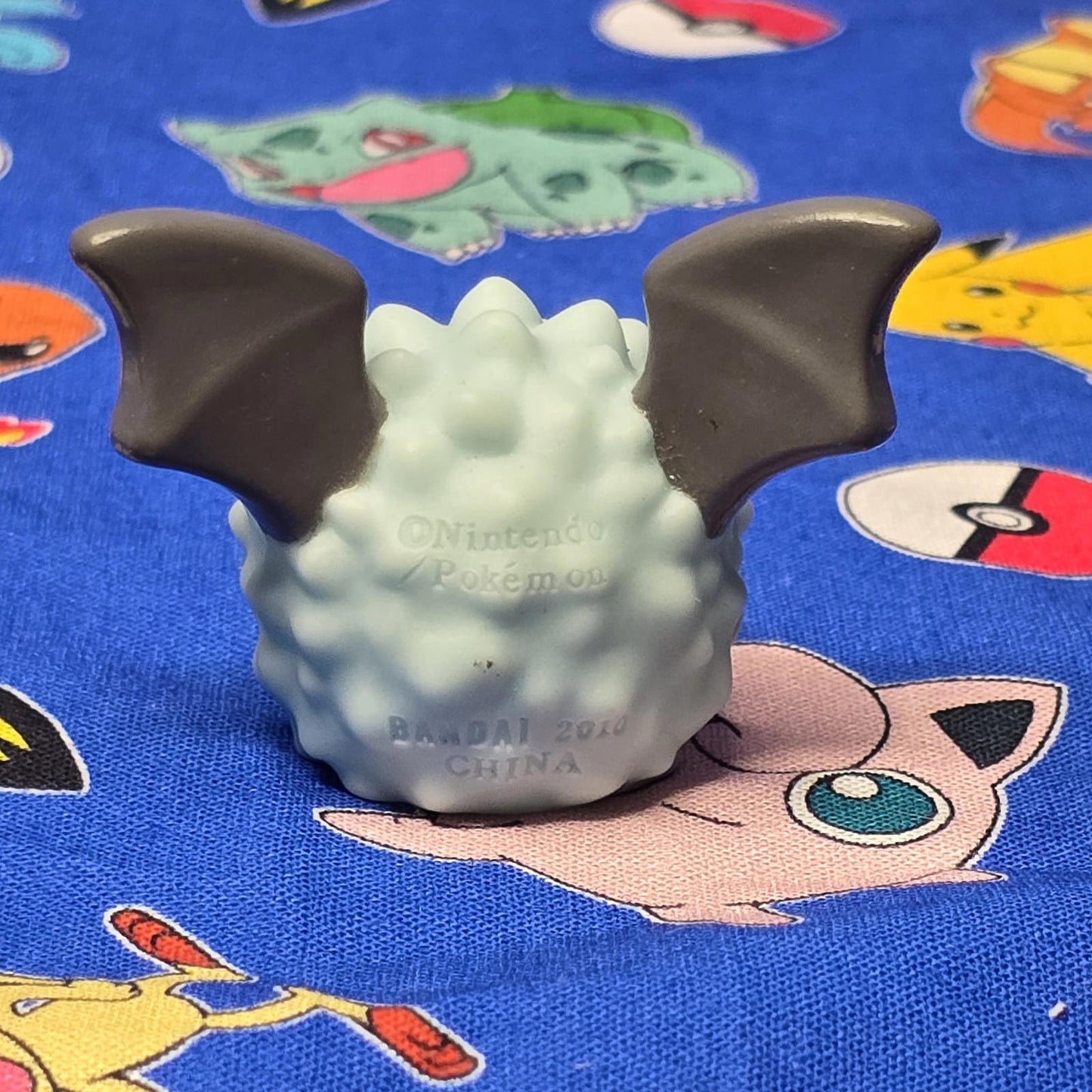 Pokemon Woobat Figure Finger Puppet 2010 Nintendo Bandai PVC Japan USA Seller