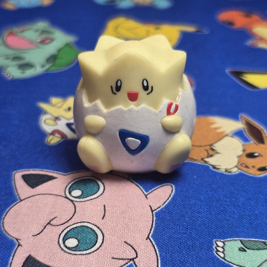 Pokemon Togepei Figure Finger Puppet 2001 Nintendo Bandai PVC Vintage Japan US