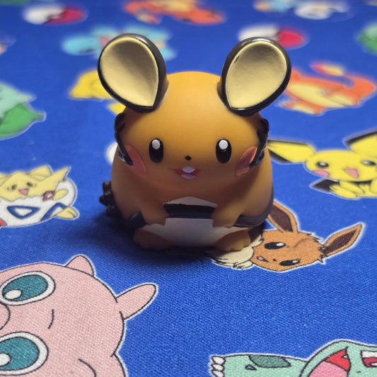 Pokemon Dedenne Figure Finger Puppet 2013 Nintendo Bandai PVC Japan USA Toy