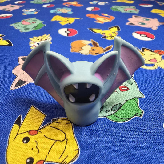 Pokemon Zubat Light Figure Finger Puppet 1998 Nintendo Bandai Vintage Japan USA