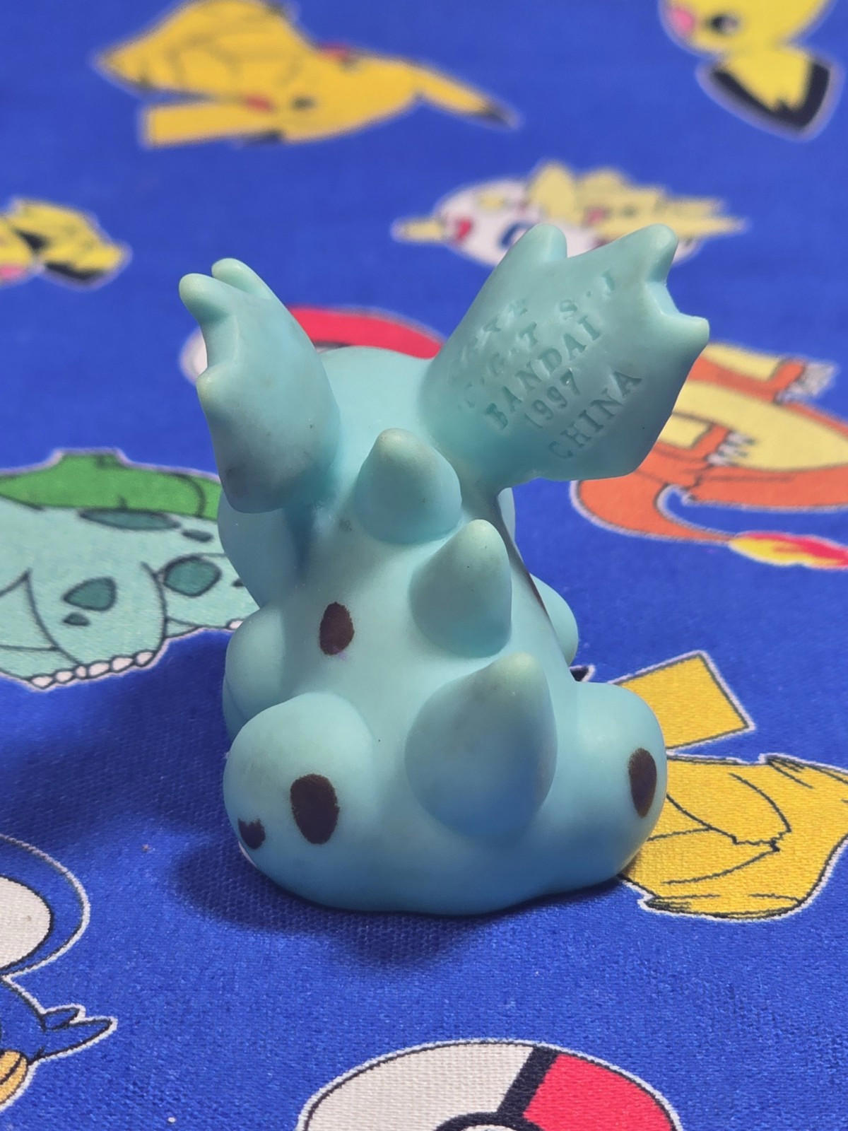 Pokemon Nidorina Figure Finger Puppet 1997 Nintendo Bandai PVC Vintage Japan USA