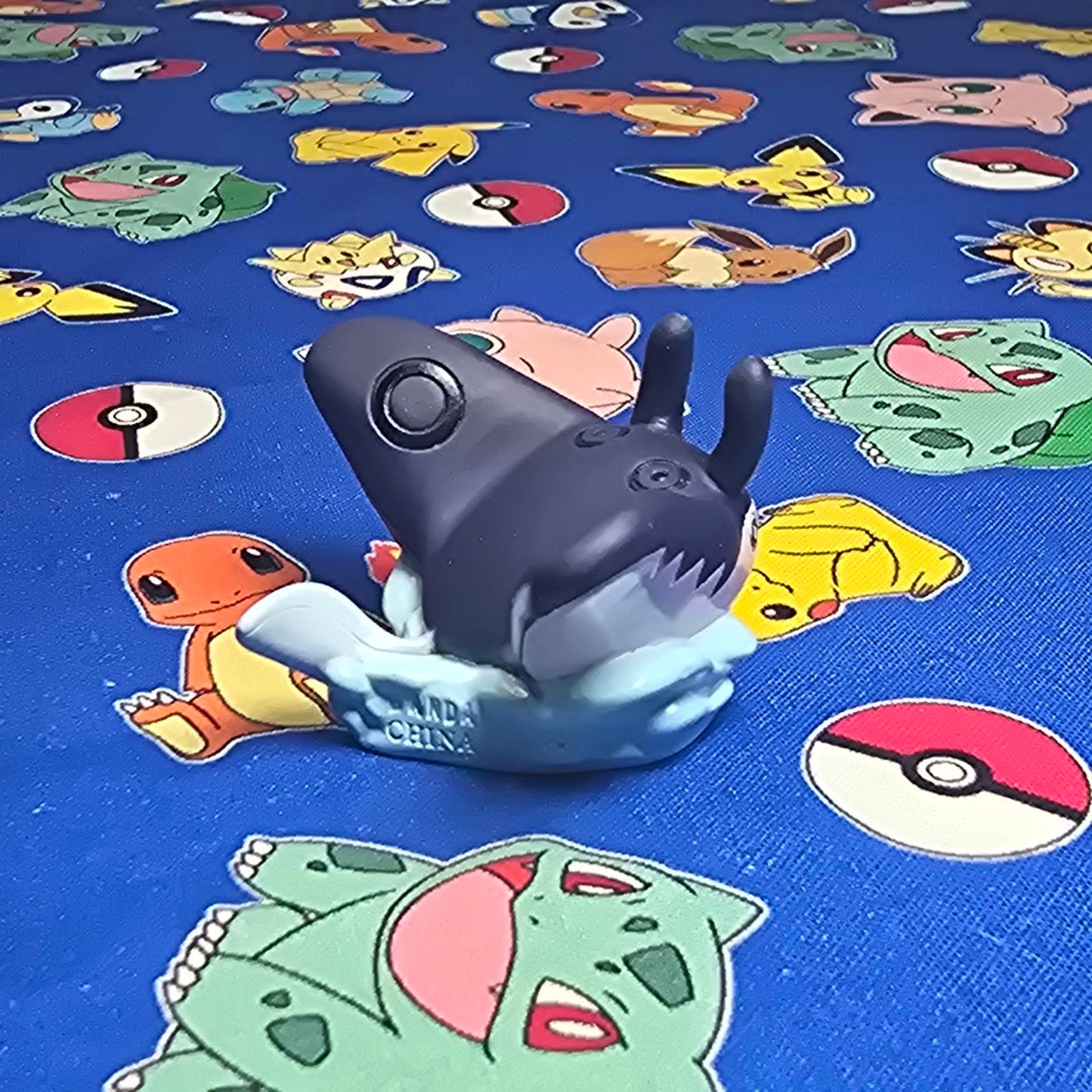 Pokemon Mantine Figure Finger Puppet 2006 Nintendo Bandai PVC Japan USA Seller