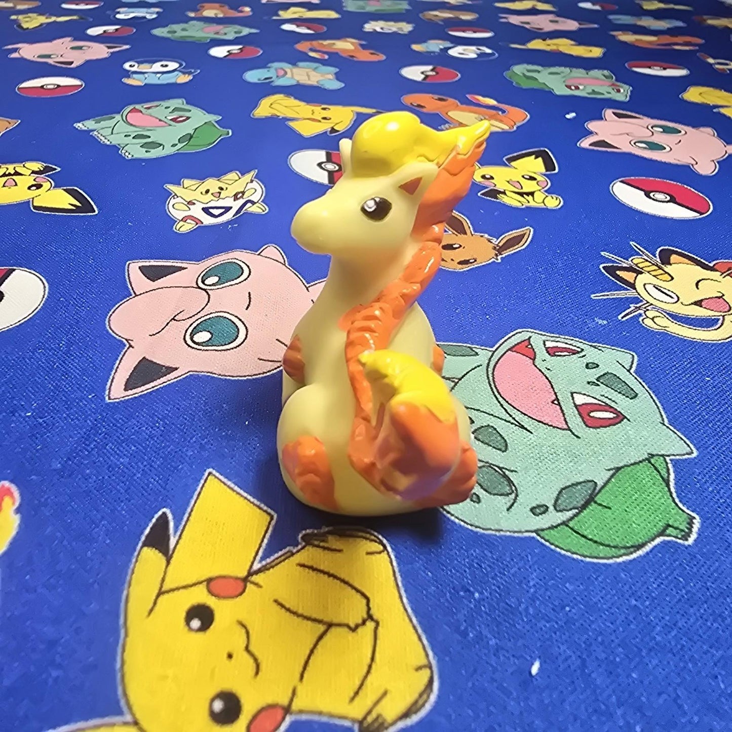 Pokemon Ponyta Figure Finger Puppet 1998 Nintendo Bandai PVC Vintage Japan USA