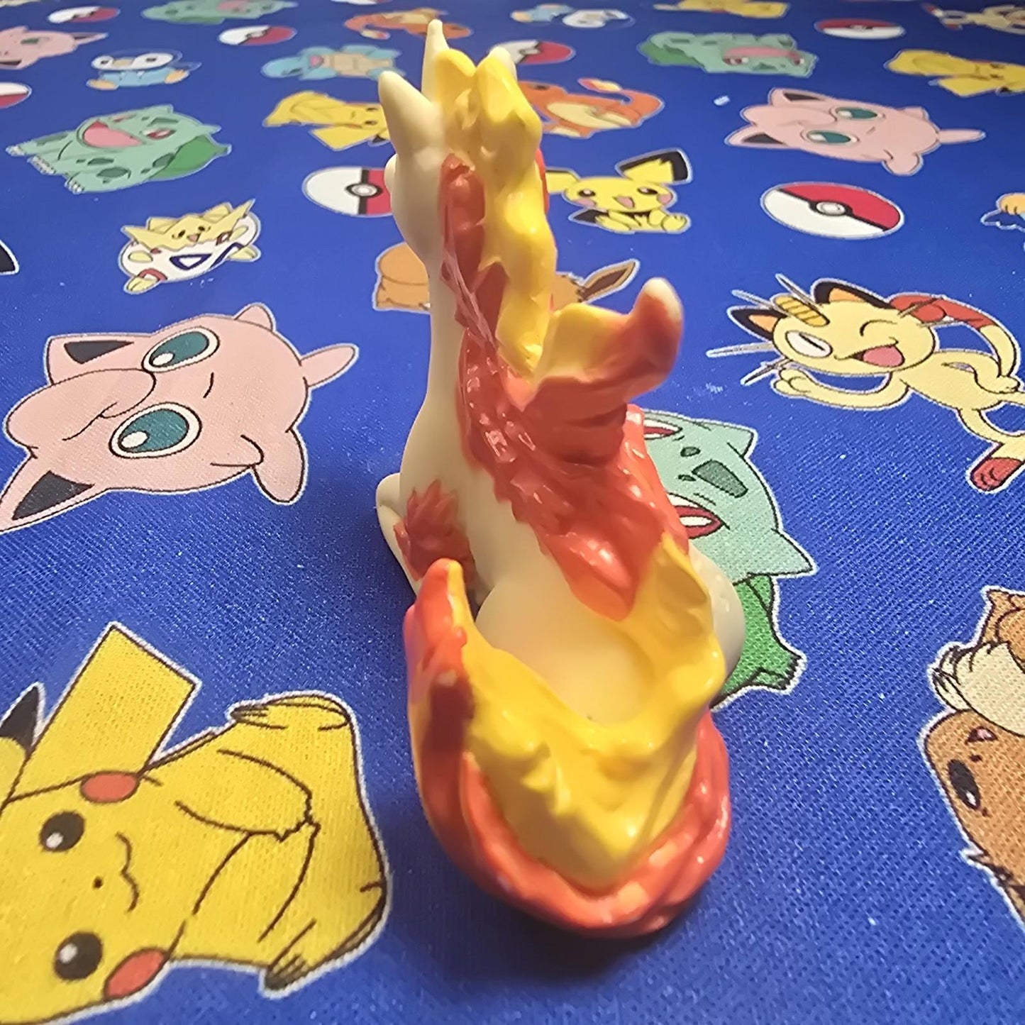 Pokemon Rapidash Figure Finger Puppet 1997 Bandai Nintendo PVC Vintage Japan USA