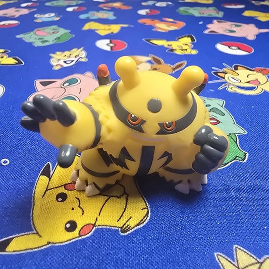 Pokemon Electivire Figure Finger Puppet 2010 Nintendo Bandai PVC Japan US Seller