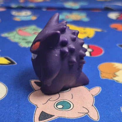 Pokemon Gengar Dark Figure Finger Puppet 1997 Bandai Nintendo Vintage Japan USA