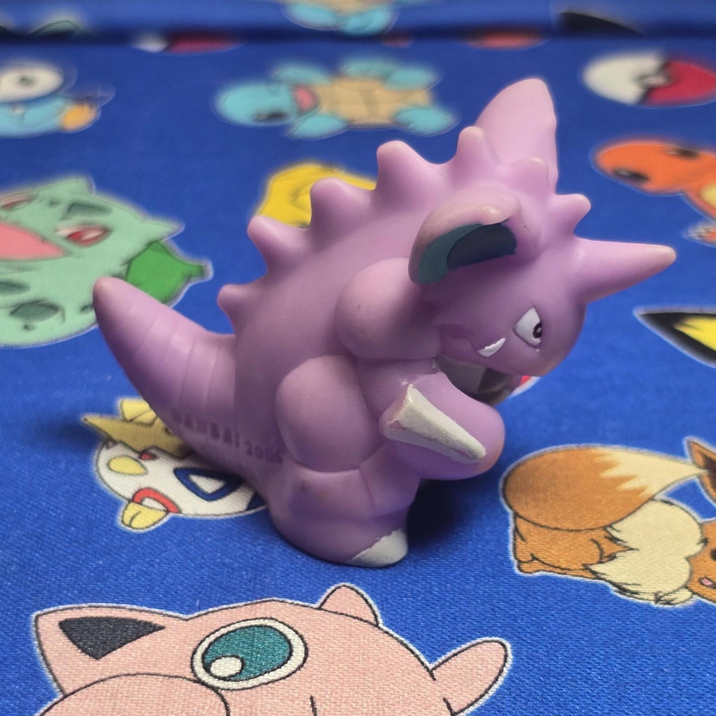 Pokemon Nidoking Figure Finger Puppet 2006 Nintendo Bandai PVC Japan USA Seller