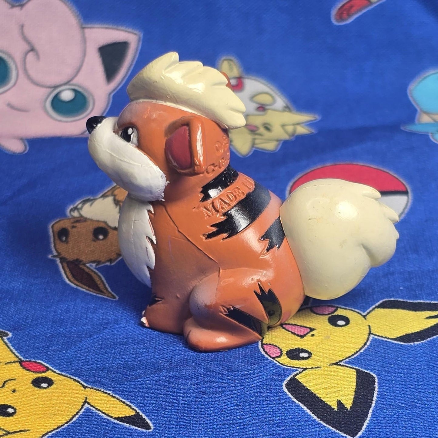 Pokemon Growlithe Tomy Authentic Figure Moncolle Japan Monster Collection Takara
