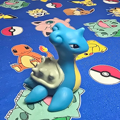 Pokemon Lapras Figure Finger Puppet 1997 Nintendo Bandai Japan Vintage USA