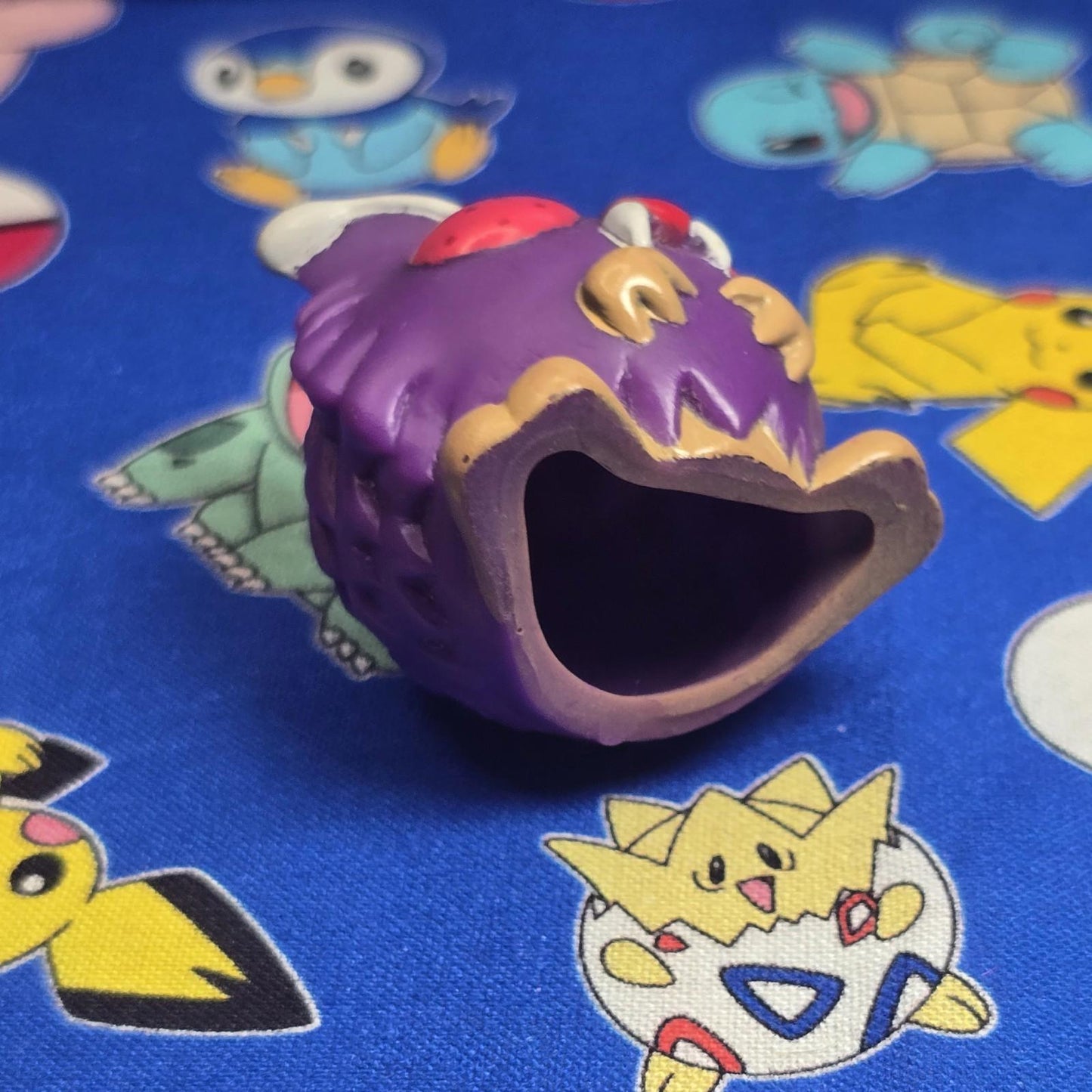 Pokemon Venonat Light Board Figure Finger Puppet 1997 Bandai Nintendo Vintage US