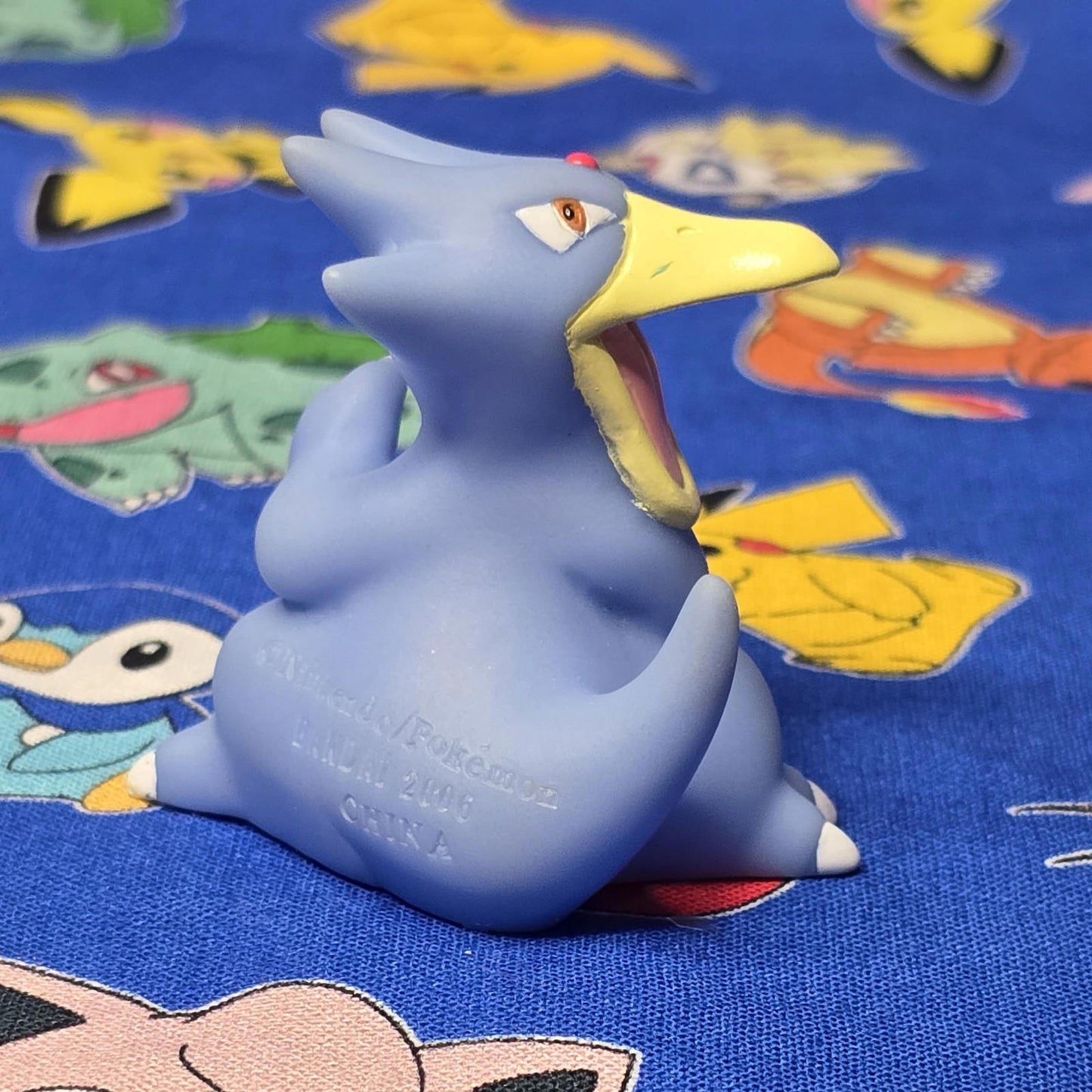 Pokemon Golduck Figure Finger Puppet 2006 Nintendo Bandai PVC Japan USA Seller